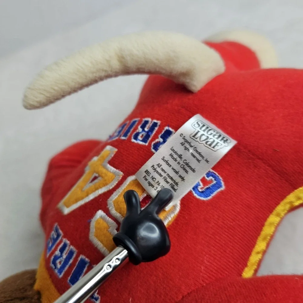 Vintage 2005 NASCAR TIRE CARRIER - RED PLUSH DOG #64